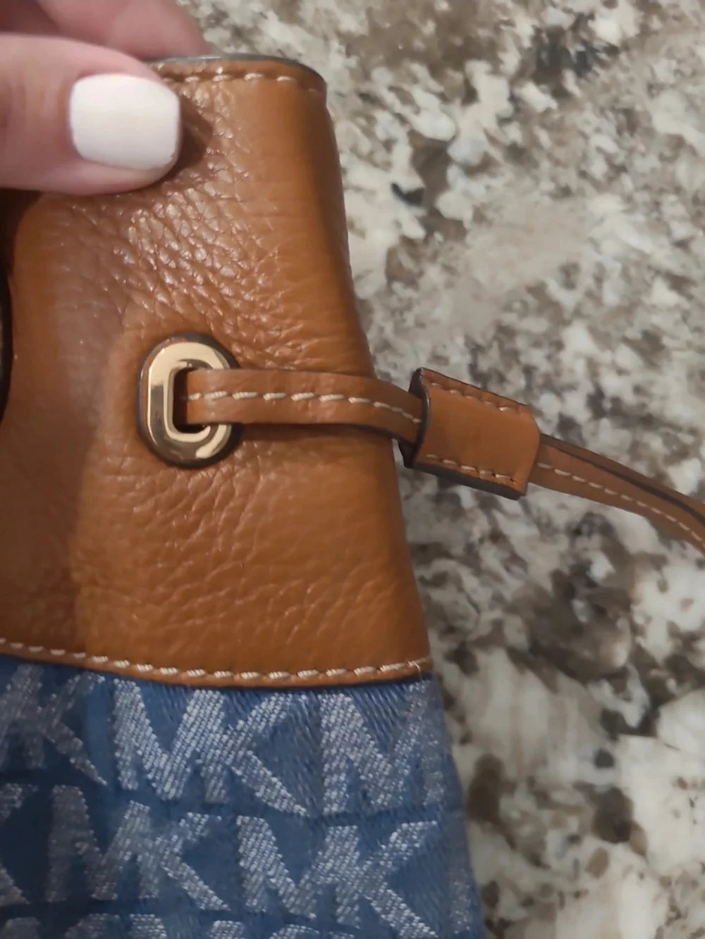 Michael Kors Marina Large Drawstring Tote